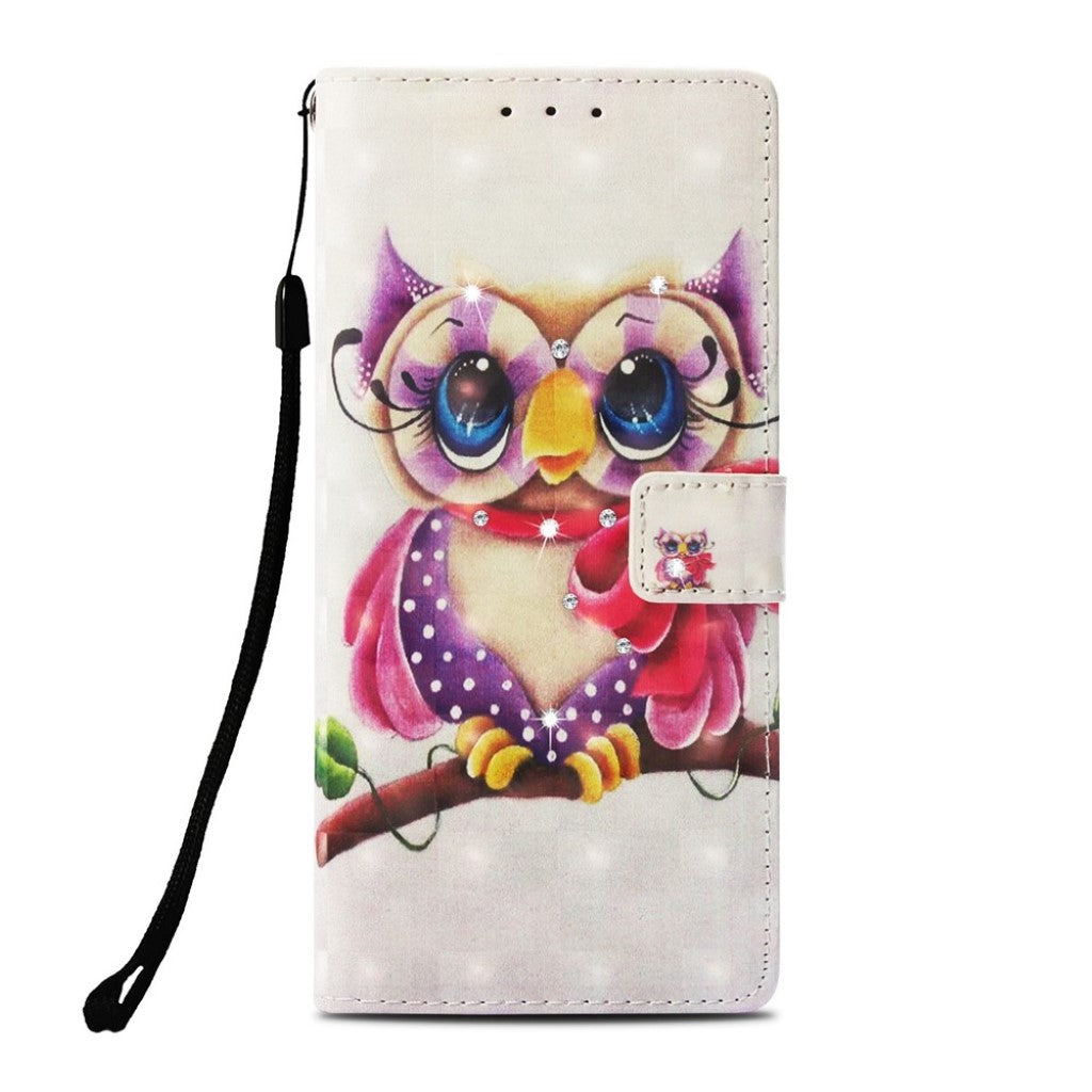 Rhinestone leather wallet case for iPhone XS Max