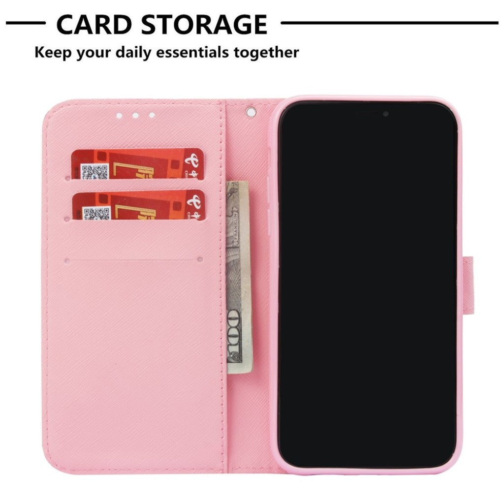 Rhinestone leather wallet case for iPhone XS Max